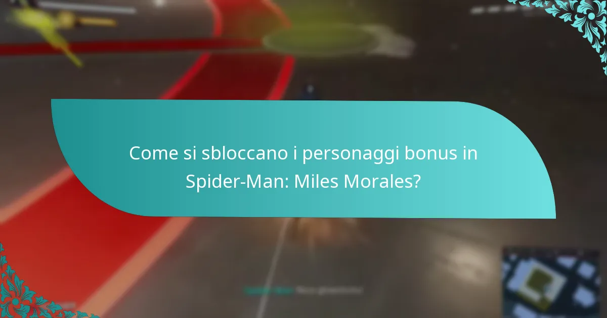 Quali sono i costi associati ai personaggi bonus?