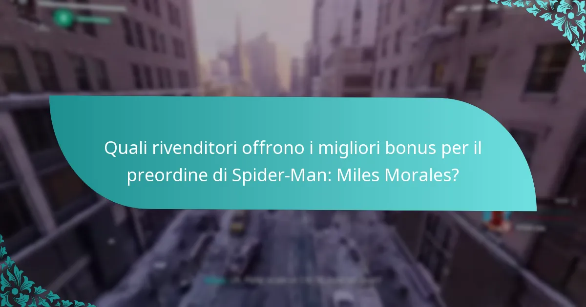 Quali sono le caratteristiche principali di Spider-Man: Miles Morales?